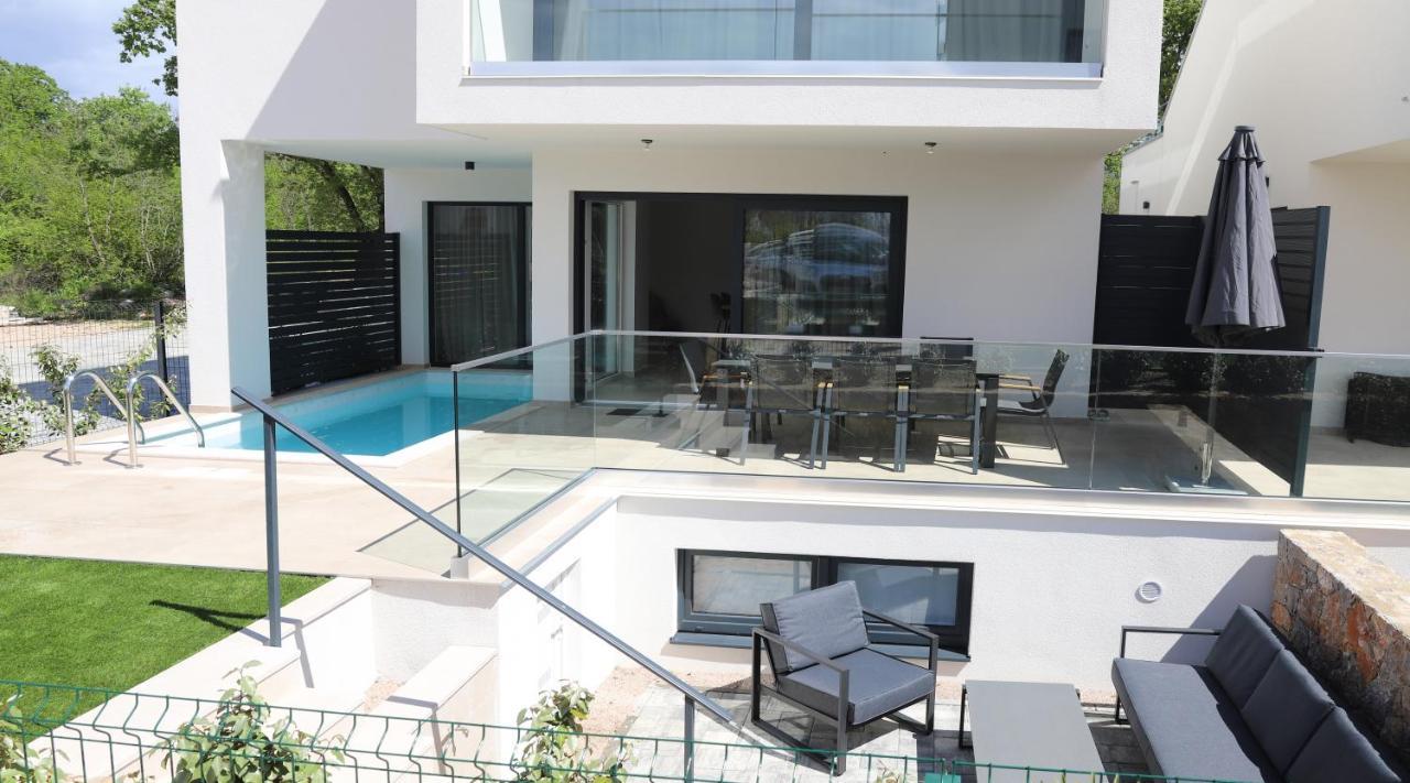 Brand New Apartment With Private Pool Njivice Eksteriør bilde